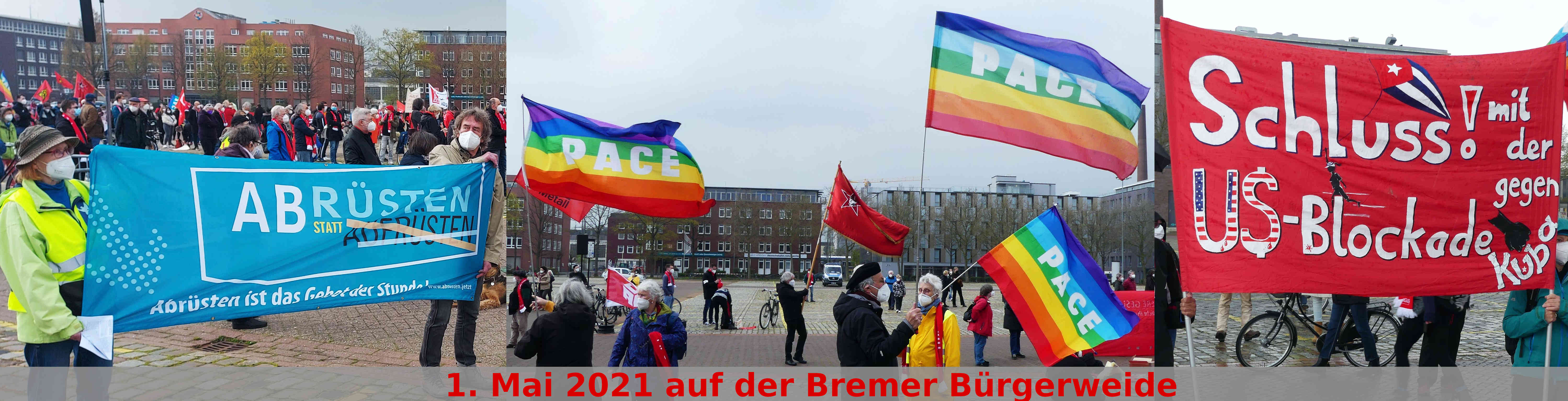 1. Mai 2021 Bürgerweide Bremen