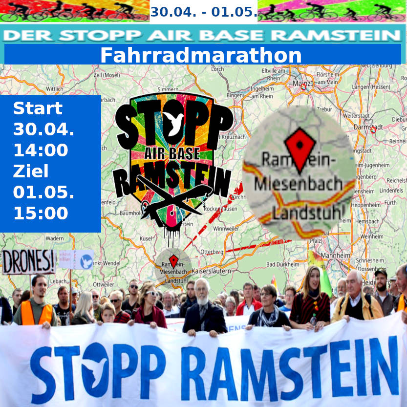 Stopp Air Base Ramstein Farradmarathon 30042021