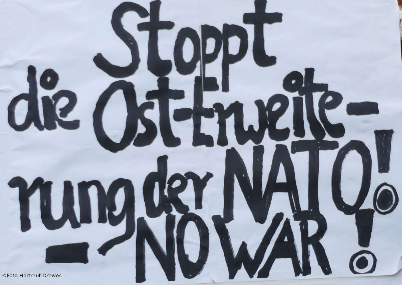 Stopp NATO Osterweiterung