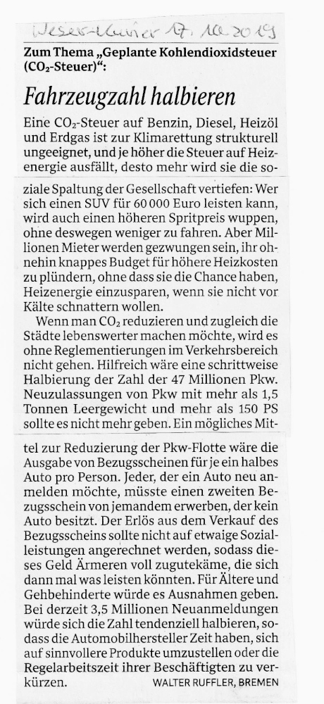 19 10 17 Fahrzeugzahl halbieren ji