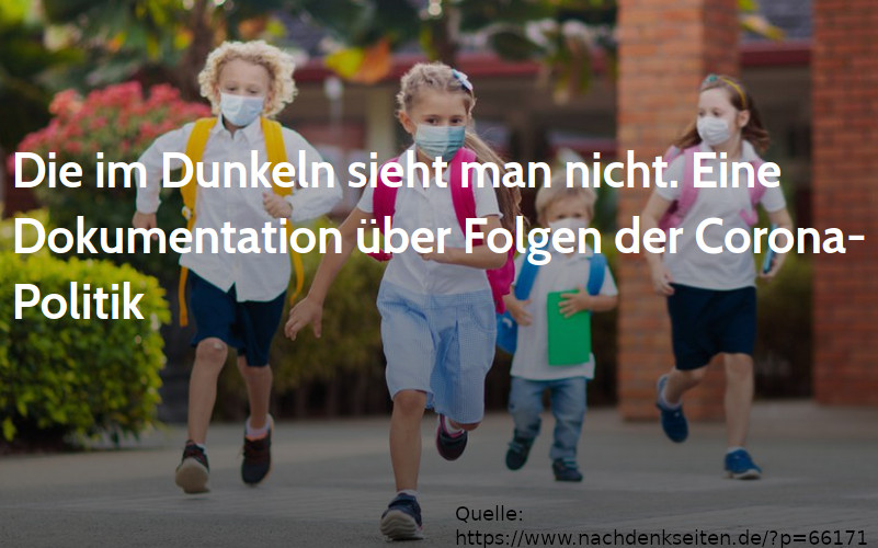 Die im Dunkeln sieht man nicht