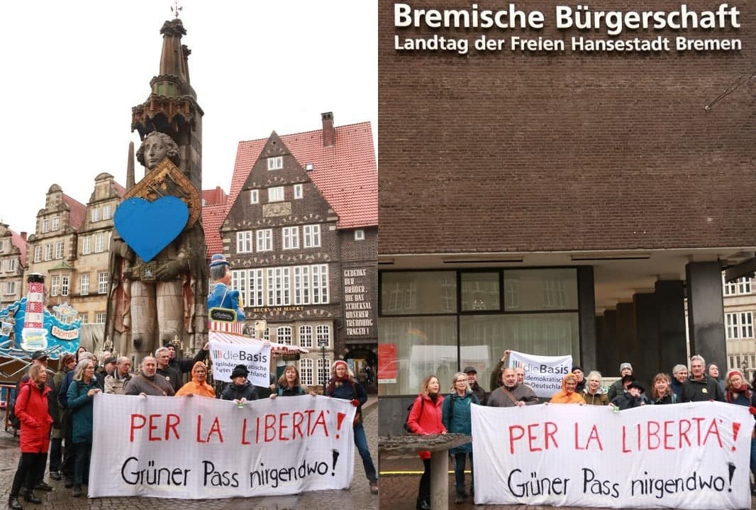 RolandBürgerschaft Grüner Pass nirgendwo