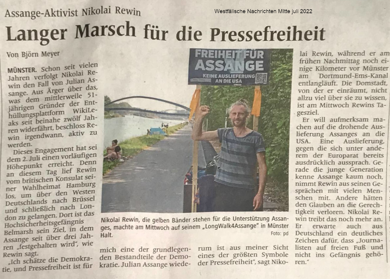 muenster longwalk4assange