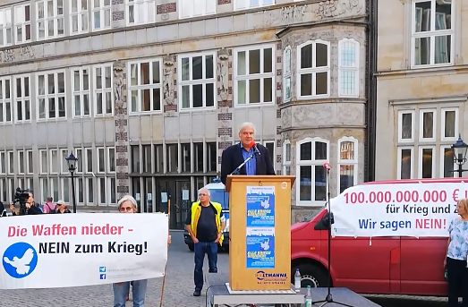 Andrej Hunko 2022 09 01 Bremer Marktplatz