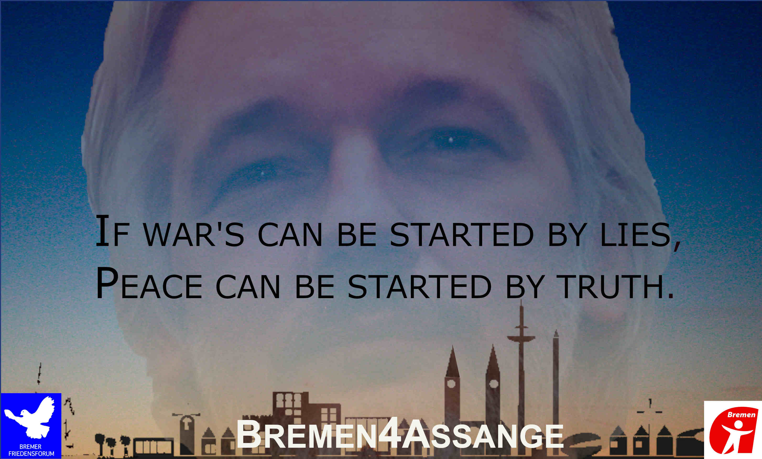 Bremen4Assange Collage reduziert