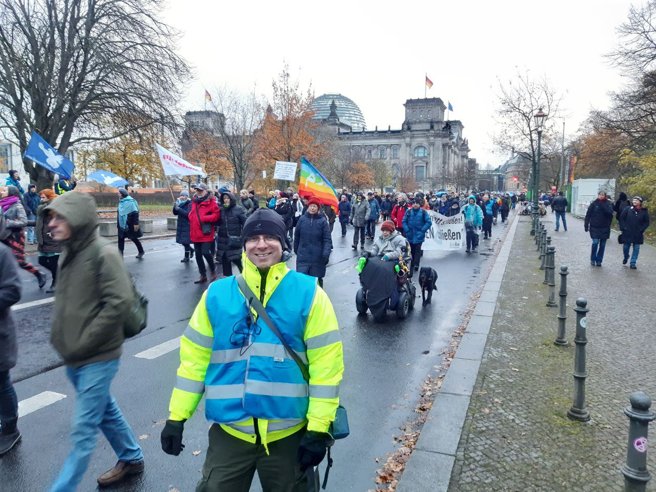 Demo 25.11.2023 vor dem Reichstag