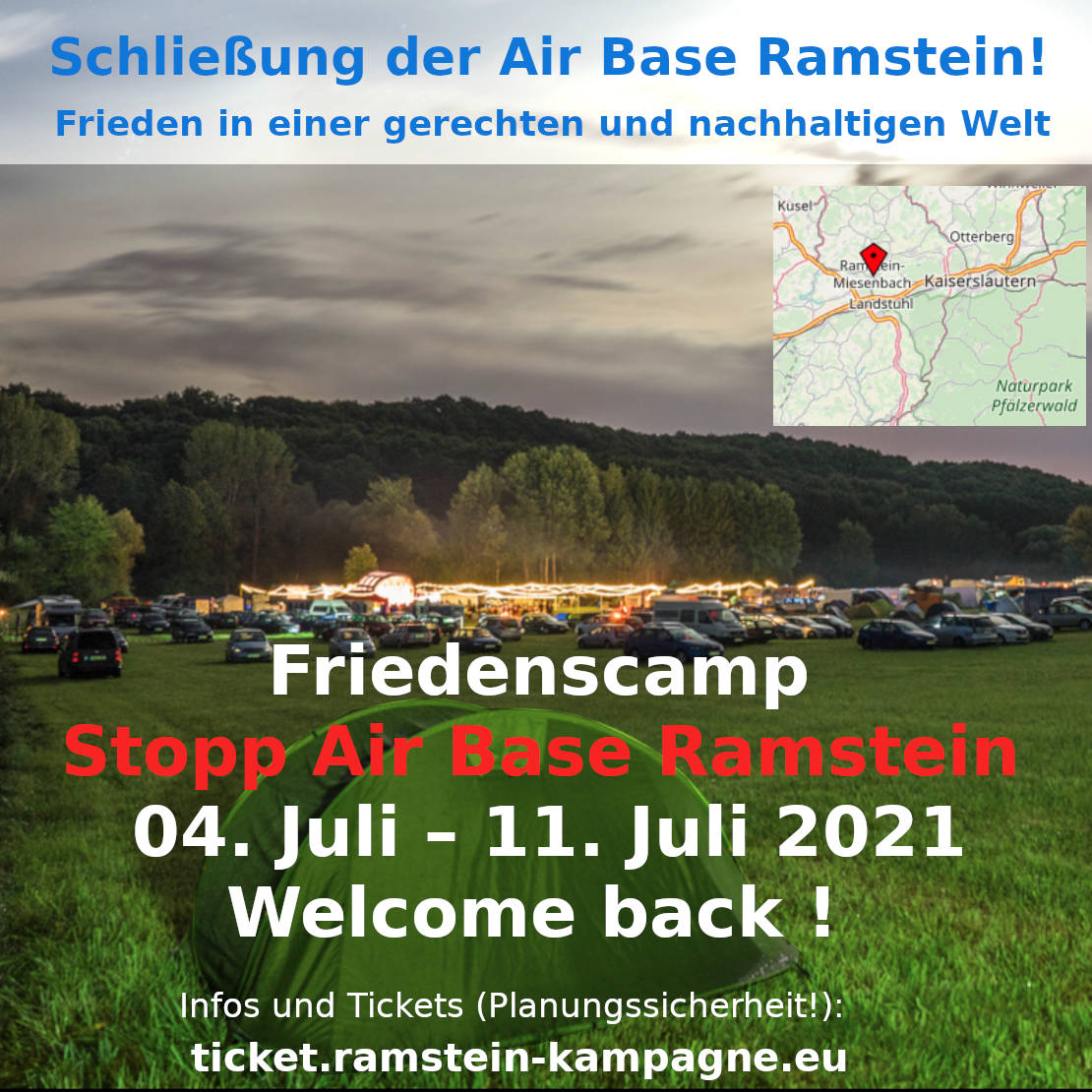 Friedenscamp Ramstein 2021