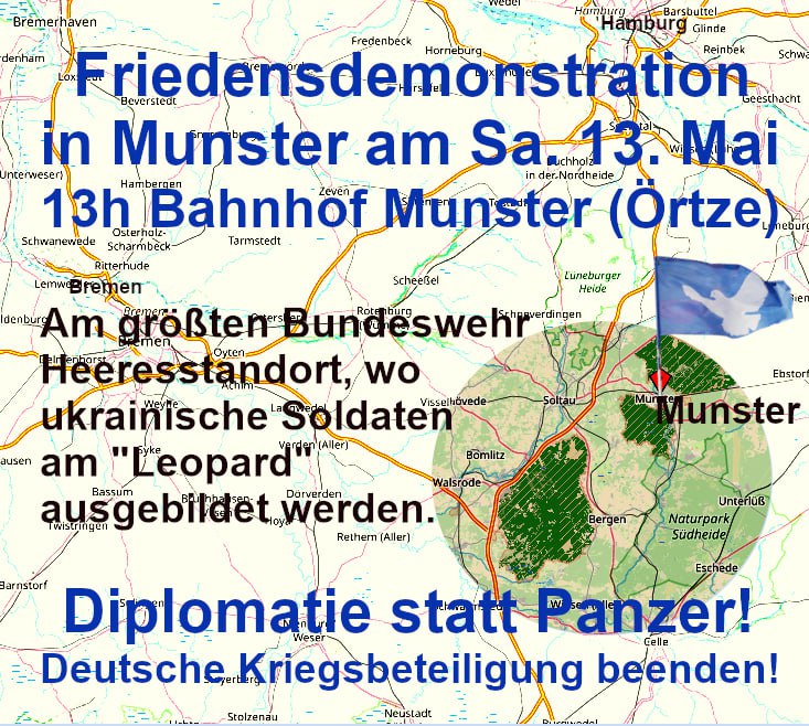 Friedensdemo Munster 13.05.2023