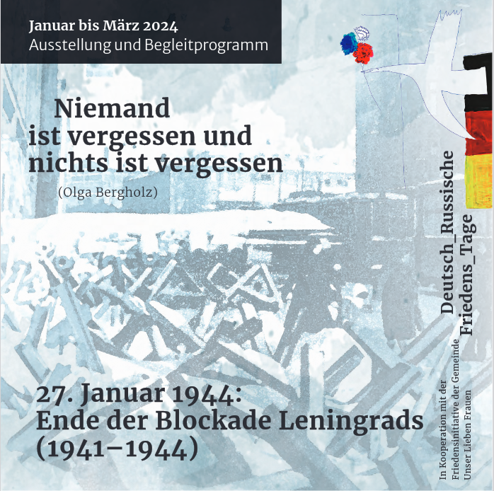 Leningrad Ausstellung ab 27.01.2024