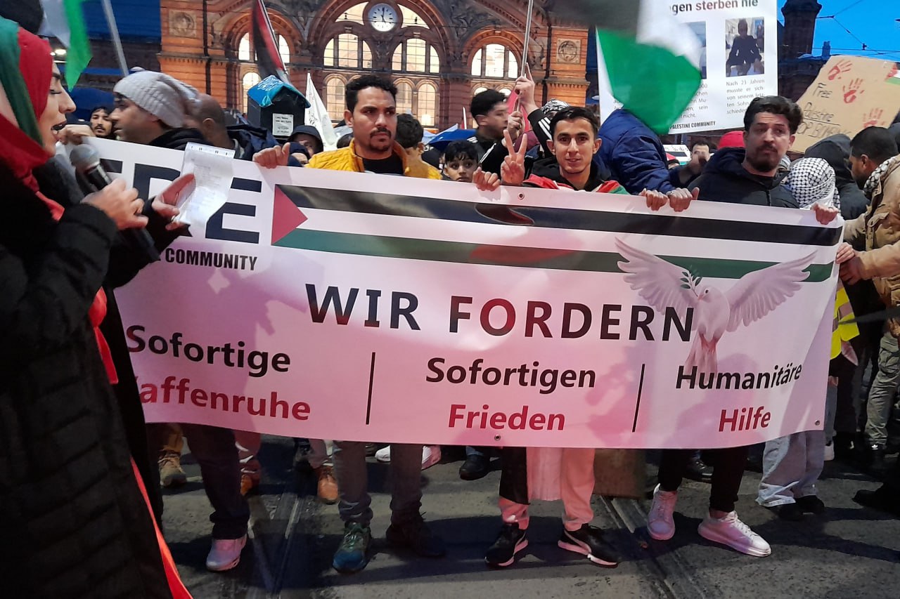  Palästina Demo 4.11.2023 Bremen