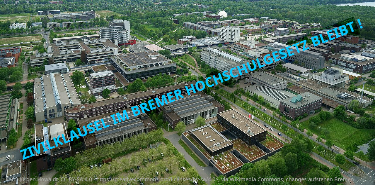 UniBremen ZIVILKLAUSELBLEIBT