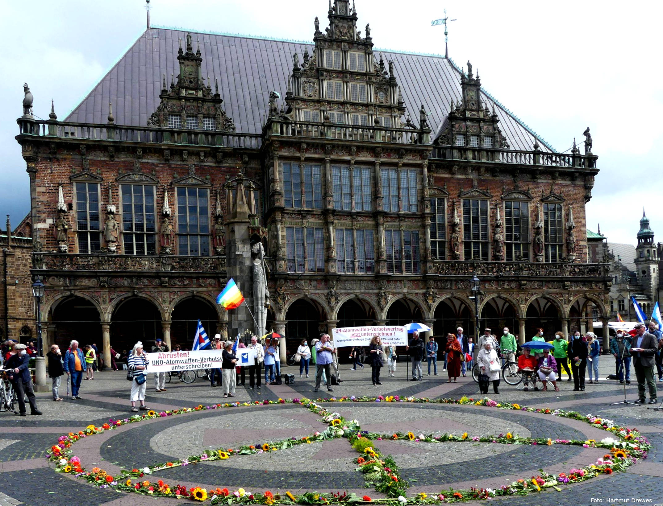 HIroshima Mahnwache Bremen 6.8.2021