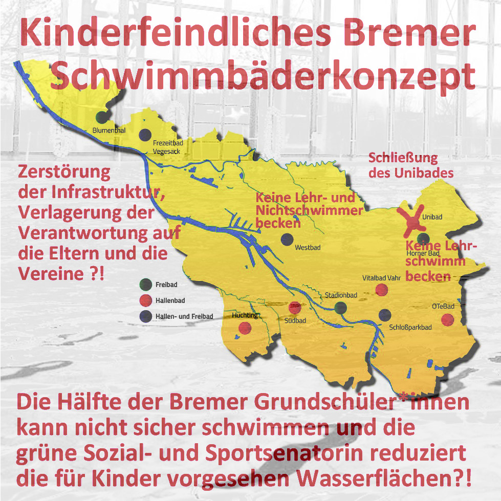 Baederkonzept Bremen Kritik