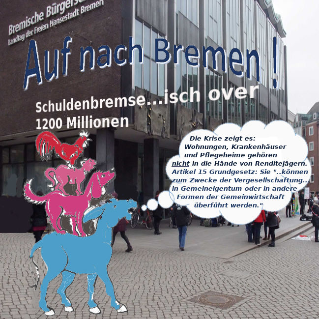 Schuldenbremse over Brgerschaft stadtmusikanten