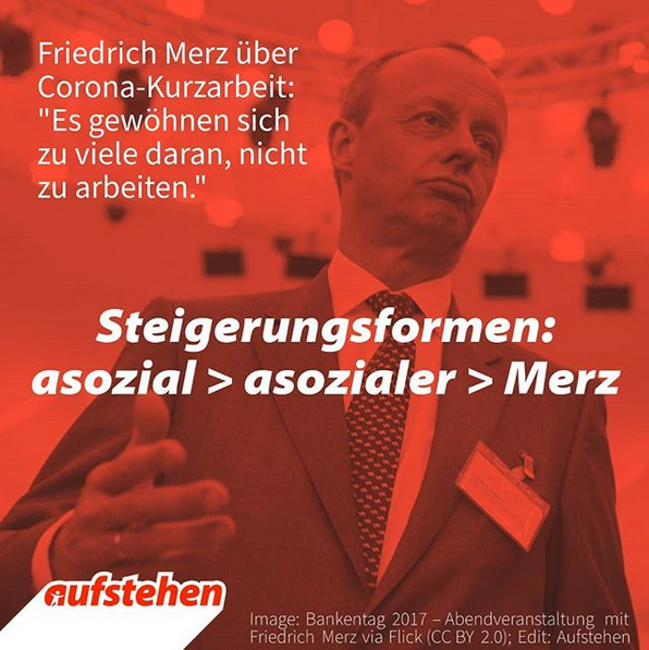 merz aufstehen