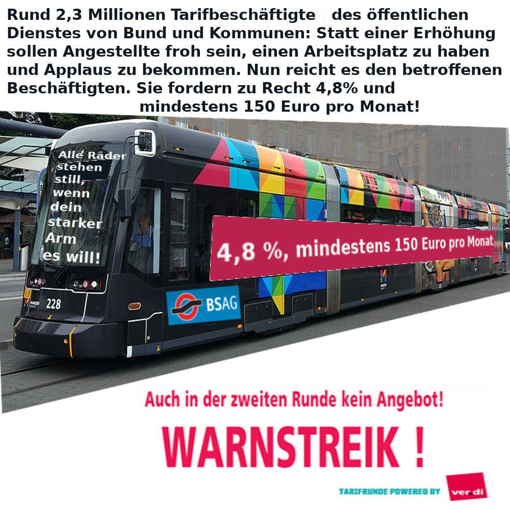 warnstreik ver.di