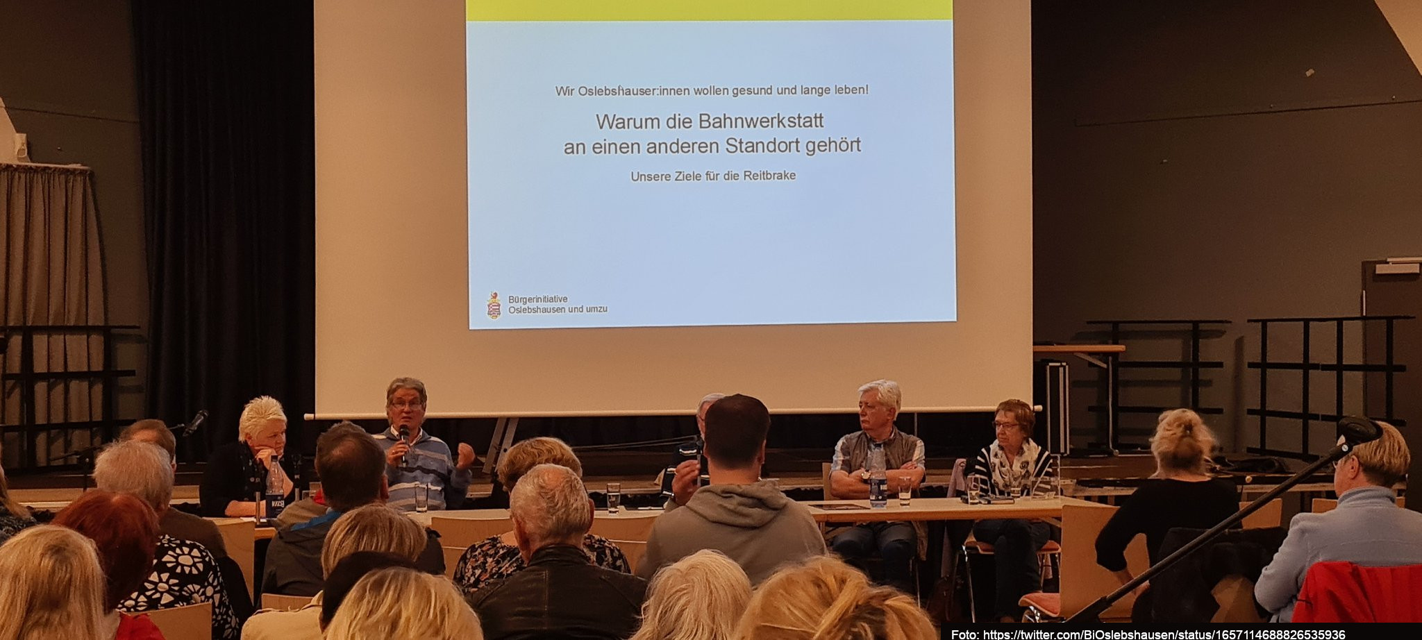 Buergerversammlung in Oslebshausen am 11. Mai 2023
