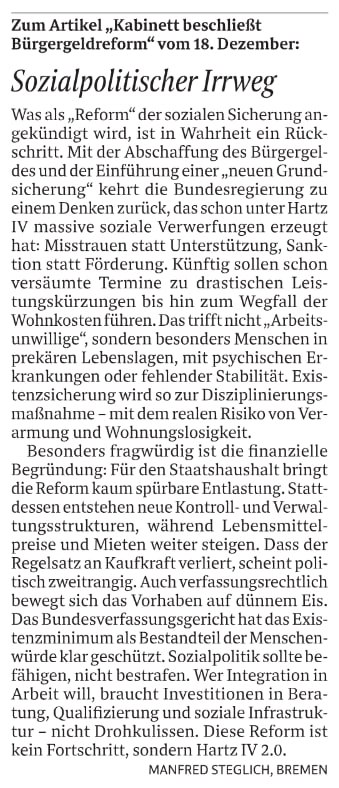 Leserbrief22.12.2025MS