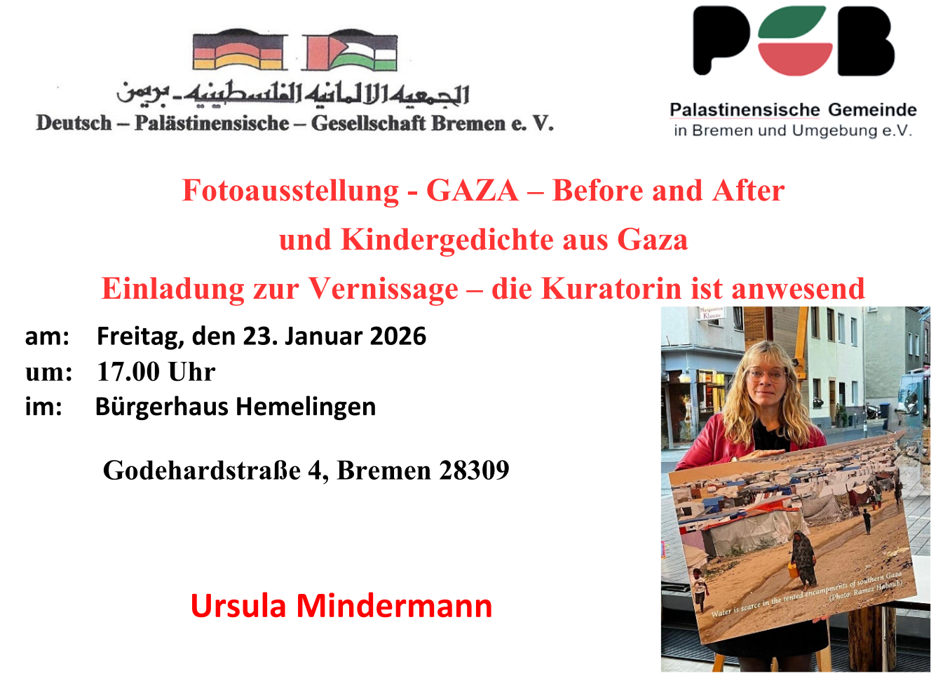 Fotoausstellung Gaza