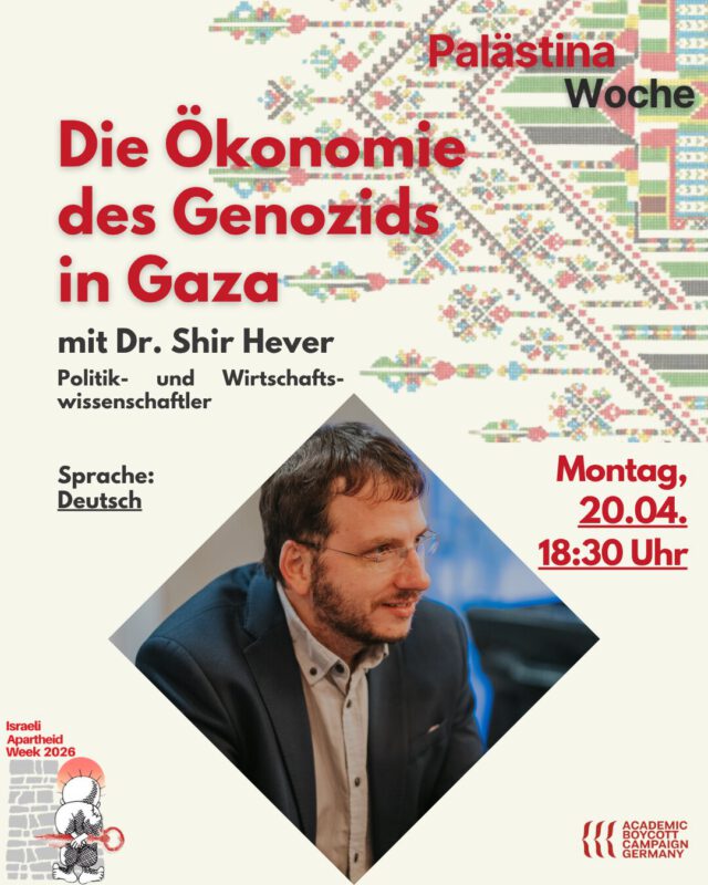 Shir Hever20.04.2026Uni Bremen