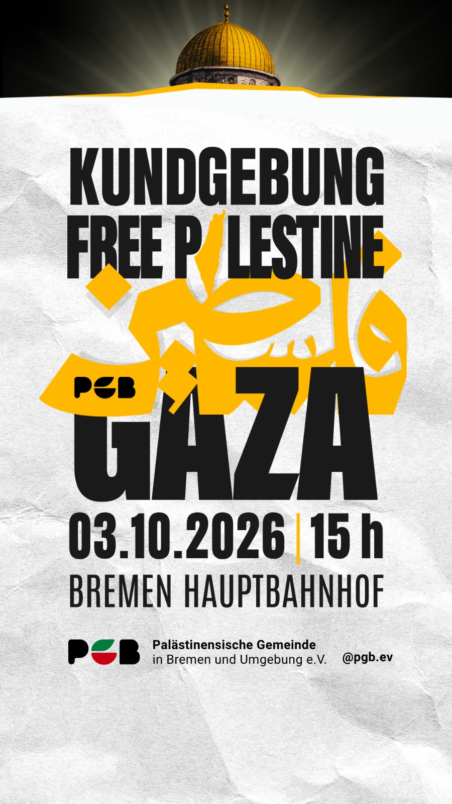 freeGAZA 3.10.2026